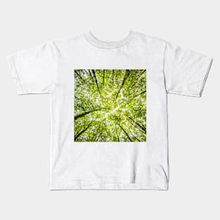 SCENERY 24 - Green Tree Forest Leaf Nature Kids T-Shirt